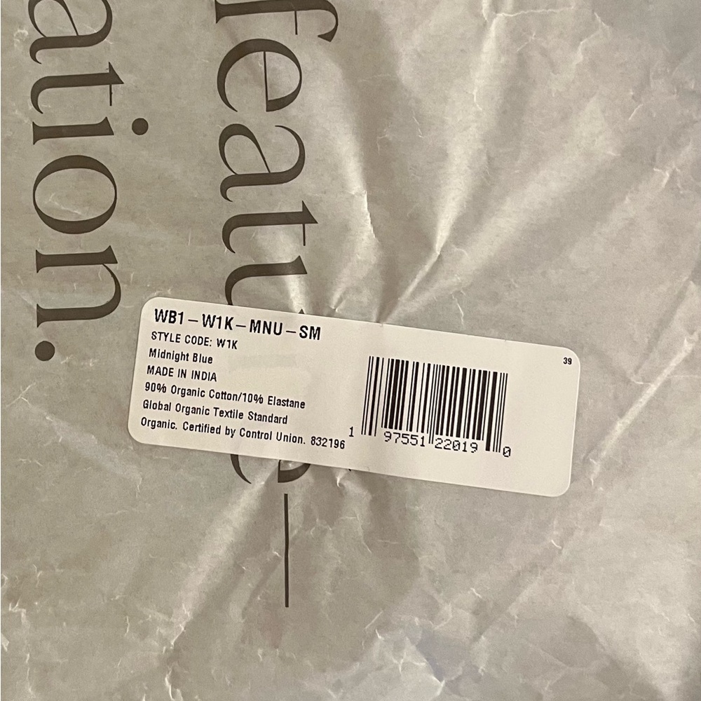 PACT pocket leggings - NWOT (Sm) - Picture 4 of 4